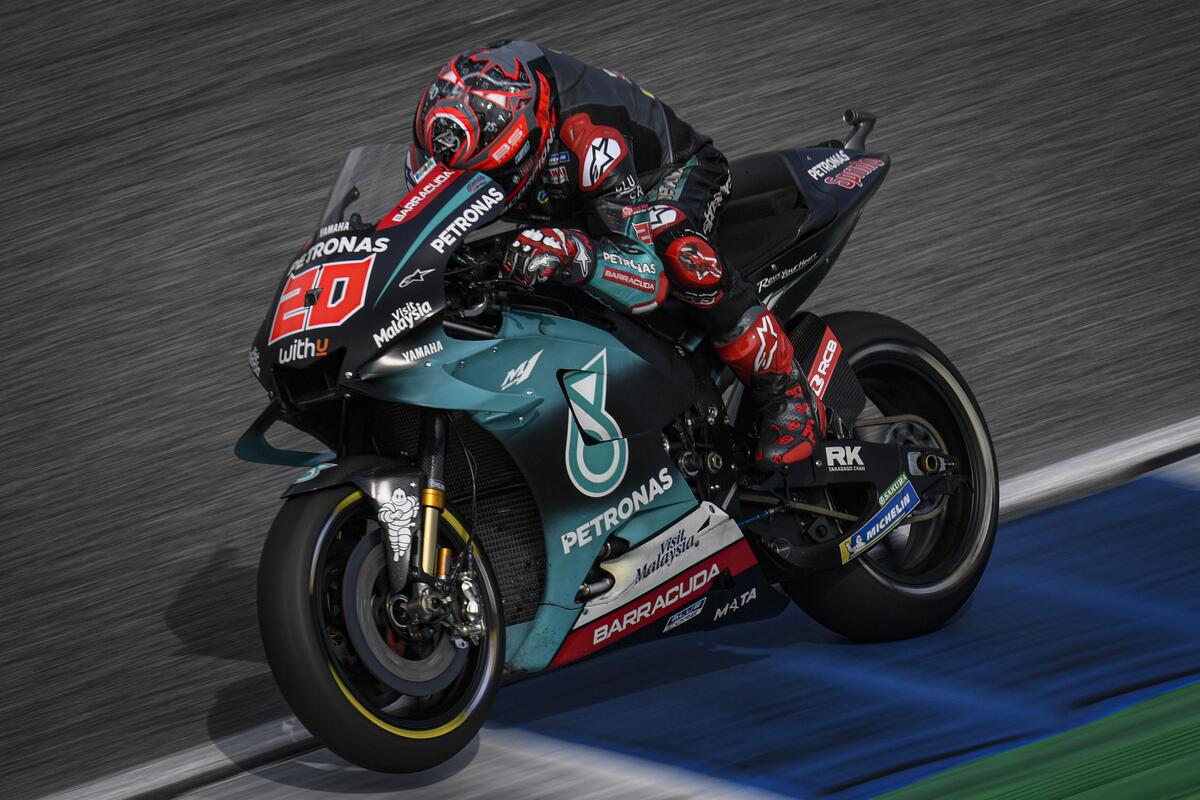 Motogp Fabio Quartararo Primo Nelle Fp In Thailandia Motogp