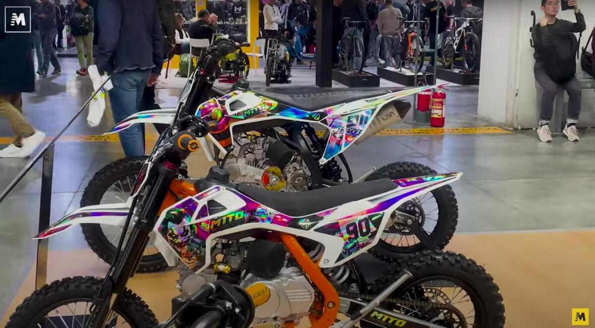 T Moto Torna Ad Eicma Con M To Una Nuova Gamma Di Pitbike Per