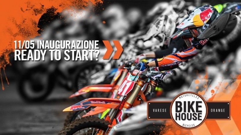 Bike House Orange: KTM sbarca a Varese