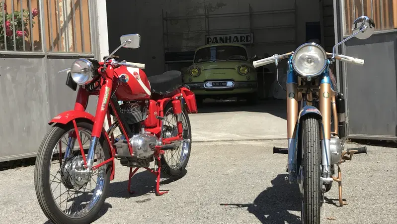 Mondial e Panhard, un'esclusiva collezione privata