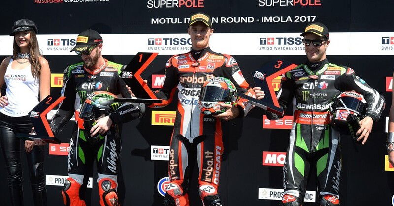 SBK. Davies conquista la Superpole ad Imola