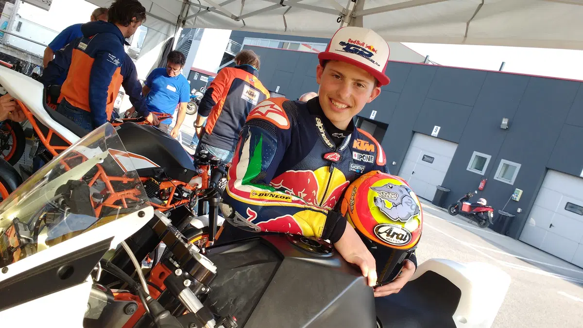 Omar Bonoli: talento italiano con KTM al CIV e alla Red Bull MotoGP Rookies Cup (8)