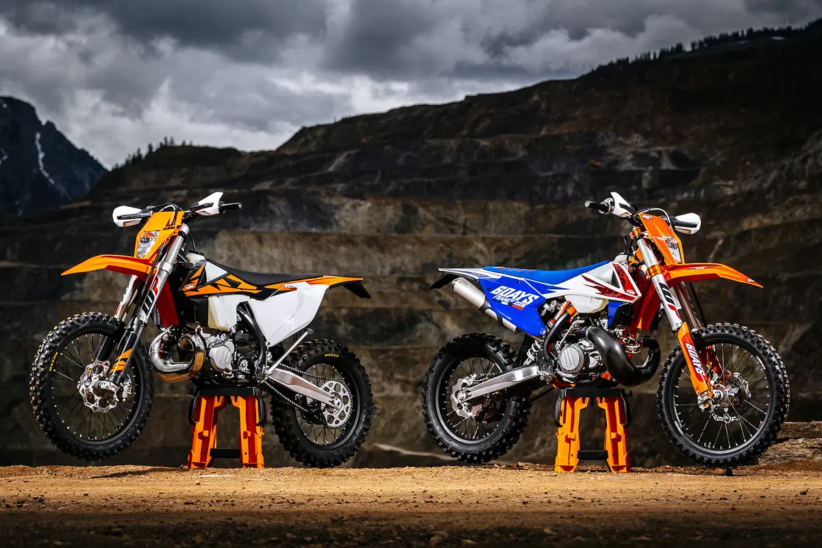 KTM EXC TPI 250 e 300  2018. Le prime 2T a iniezione (18)
