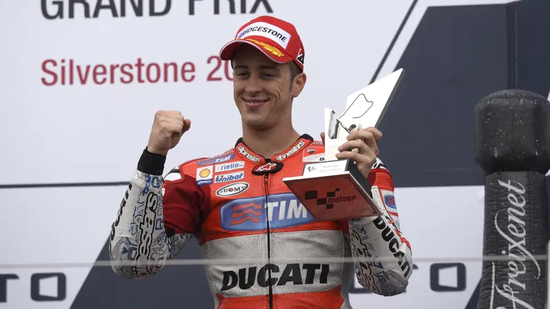 MotoGP 2015, Silverstone. Dovizioso: "Orgoglioso di questo podio"