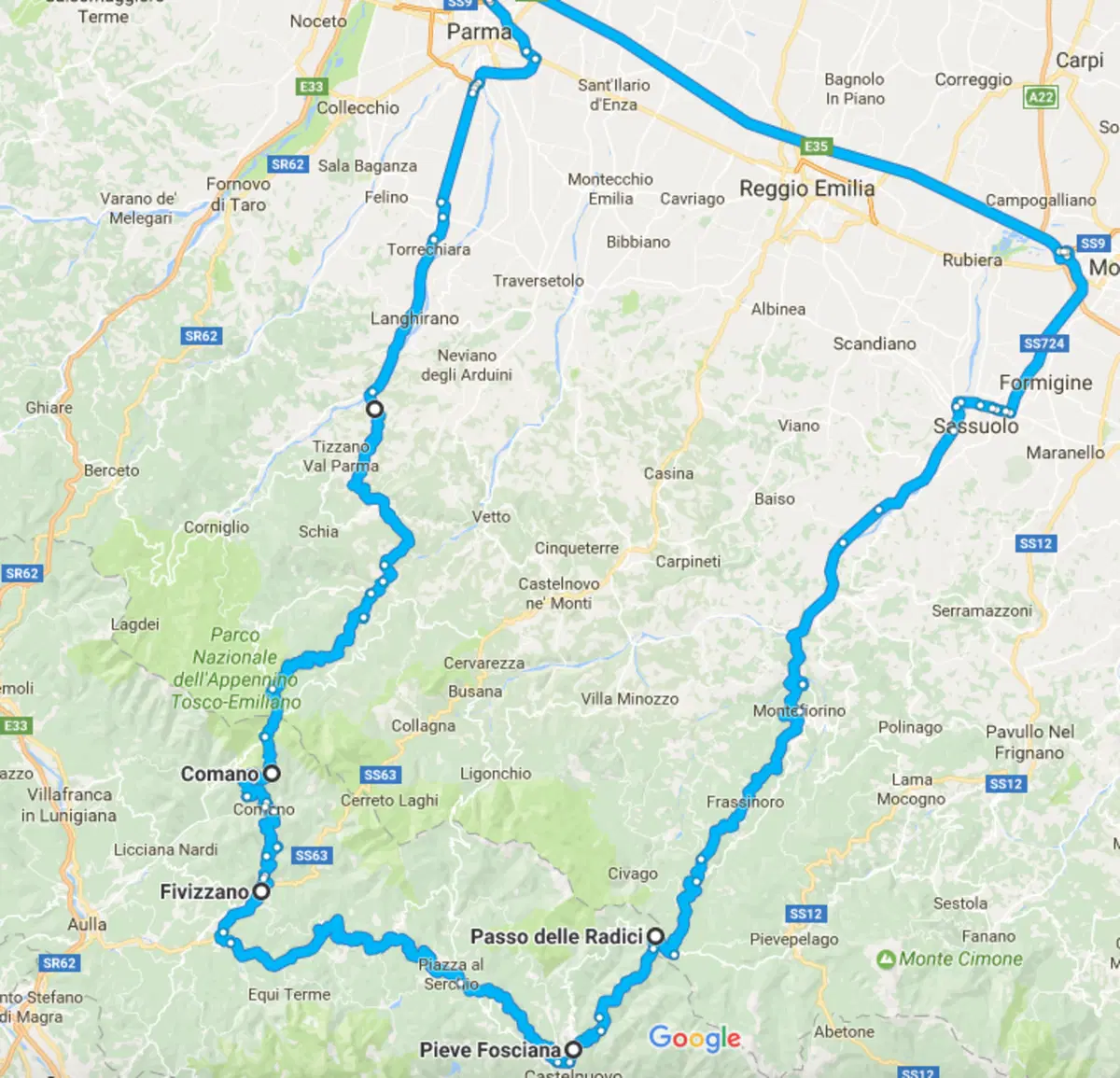 In viaggio con Camilla: Modena, la Garfagnana e l'appennino tosco-emiliano (16)