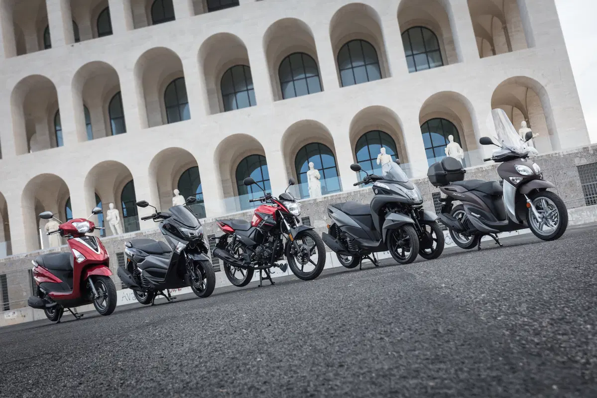 Gamma scooter Yamaha (con un infiltrato): tutta mia è la città (5)