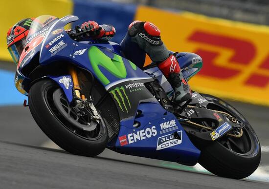 MotoGP 2017. Vinales in pole a Le Mans. 2° tempo per Rossi