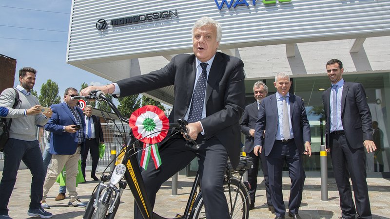 Le bici elettriche made in Italy. Inaugurato lo stabilimento FIVE