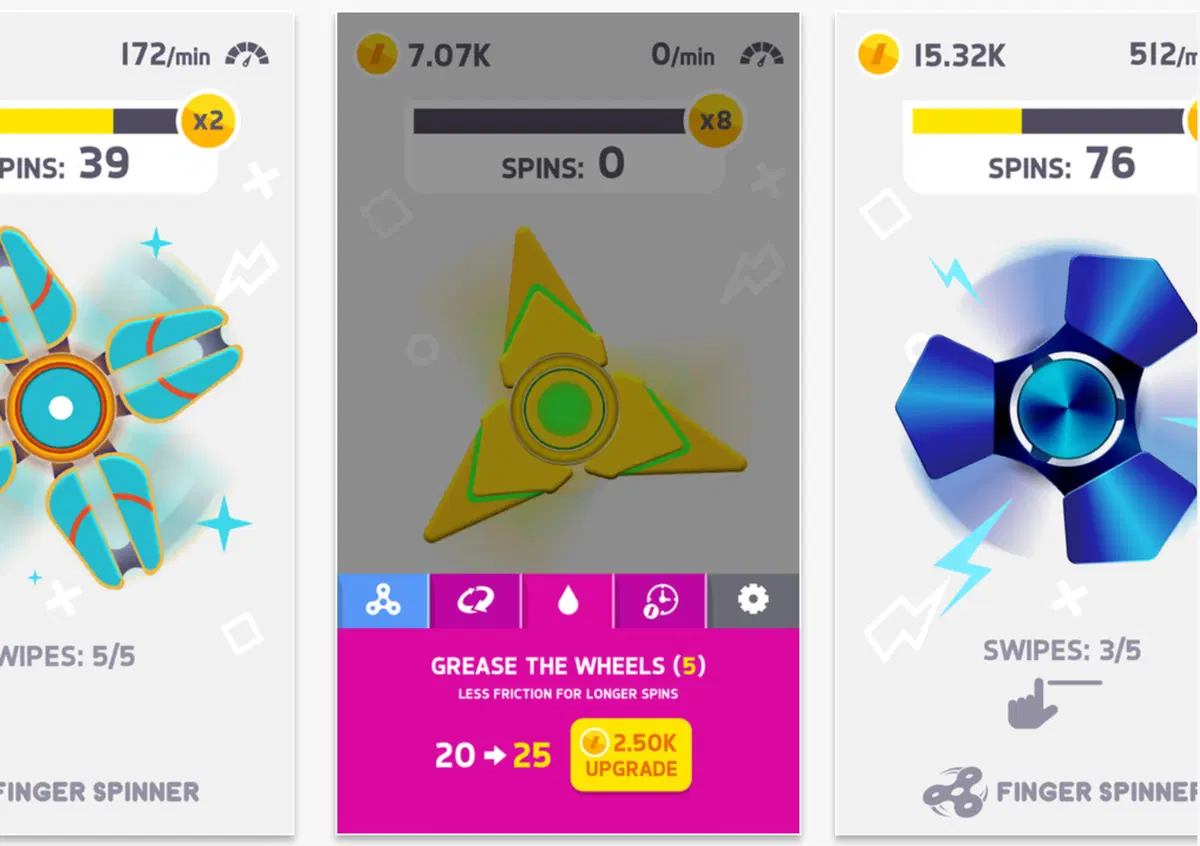 Finger Spinner, il fidget spinner ora &egrave; anche un'app
