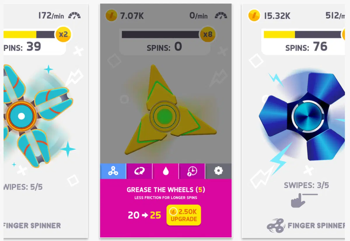 Finger Spinner, il Fidget Spinner ora è anche un'app (9)