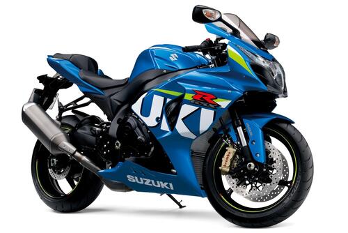 Il modello 2015 della GSX-R 1000, oltre che per la livrea. è riconoscibile per la scritta sul parafango che denota la presenza dell'ABS