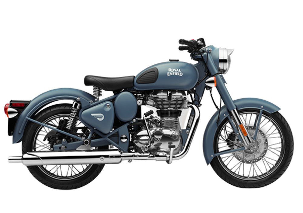 Royal Enfield Classic 500 EFI Squaroon Blue (2017 - 20) (2)