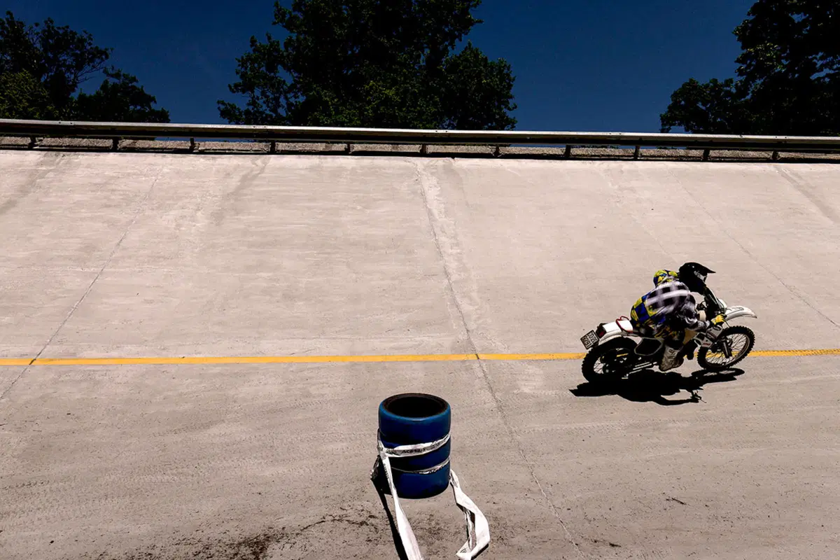 The Deus Swank Rally, tappa a Monza sull'anello alta velocità (26)
