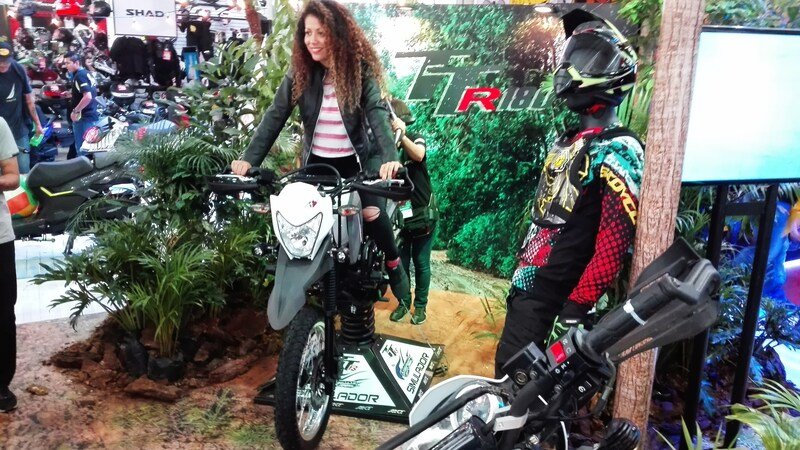 Feria de las 2 Ruedas di Medellin. Le moto e Guillermo Pajon