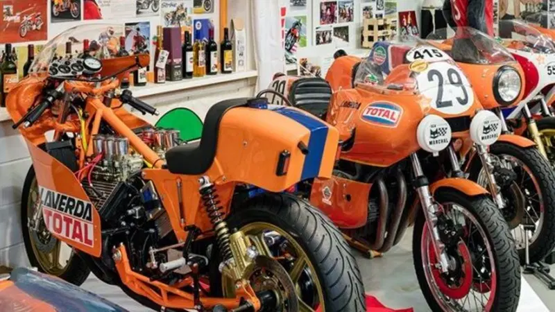 In vendita le 81 moto del Museo Laverda