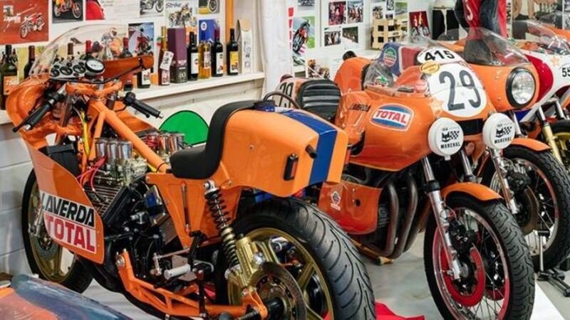 In vendita le 81 moto del Museo Laverda