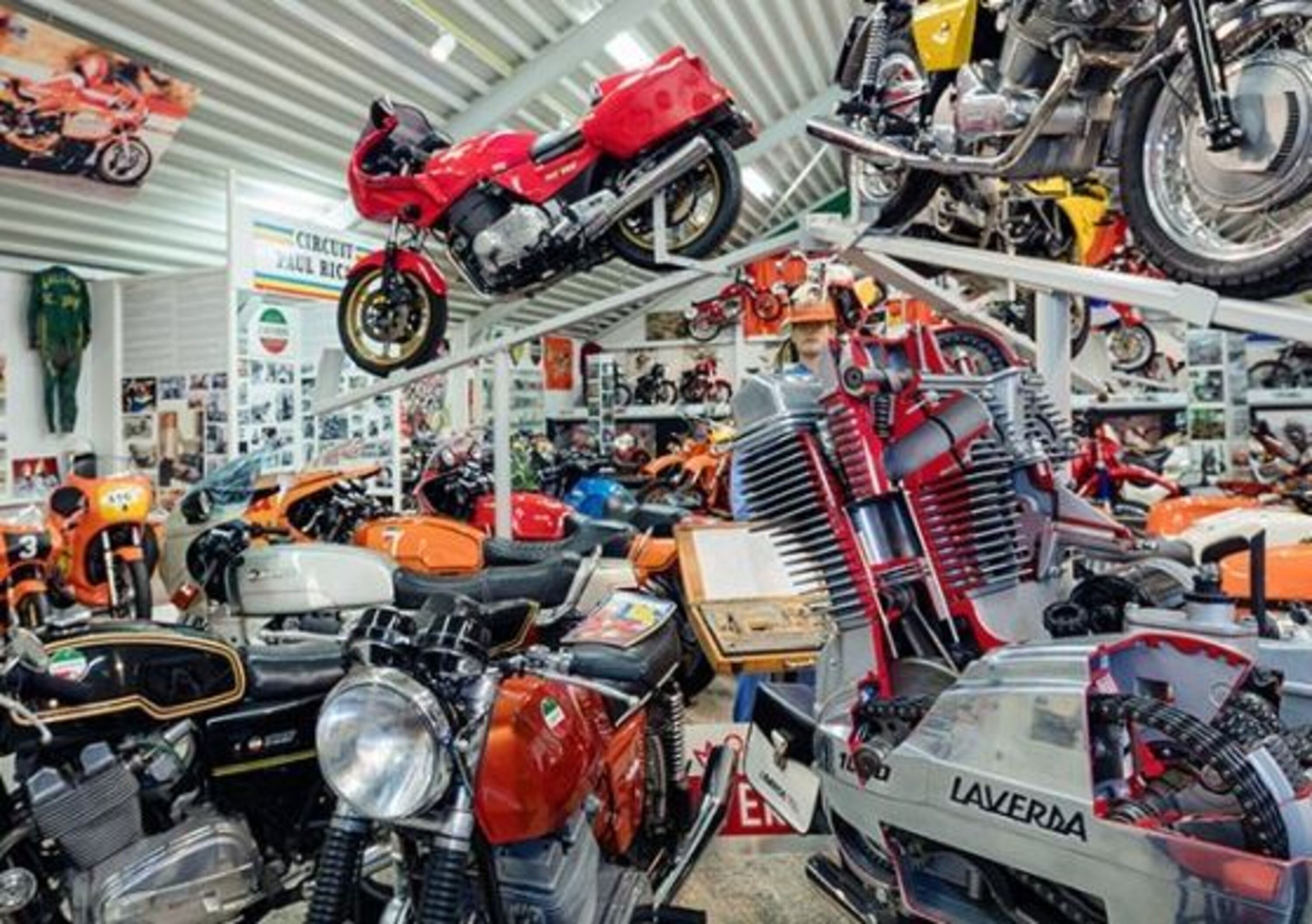 In vendita le 81 moto del Museo Laverda