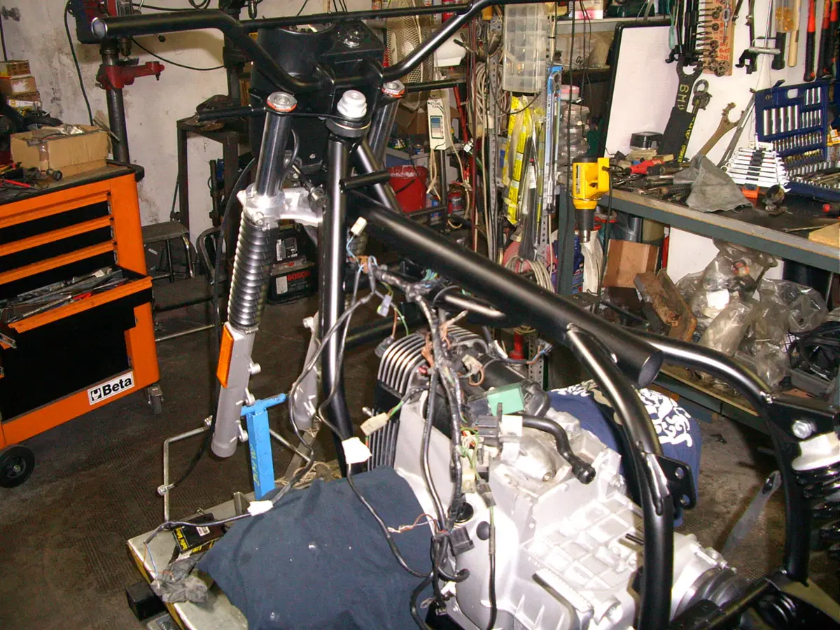 Restaurando, nona puntata: BMW R80 G/S Paris Dakar (58)