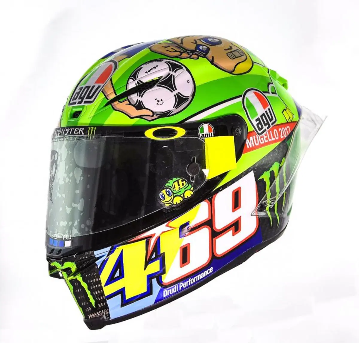 Il casco speciale di Rossi: 'C'è solo un capitano' (10)