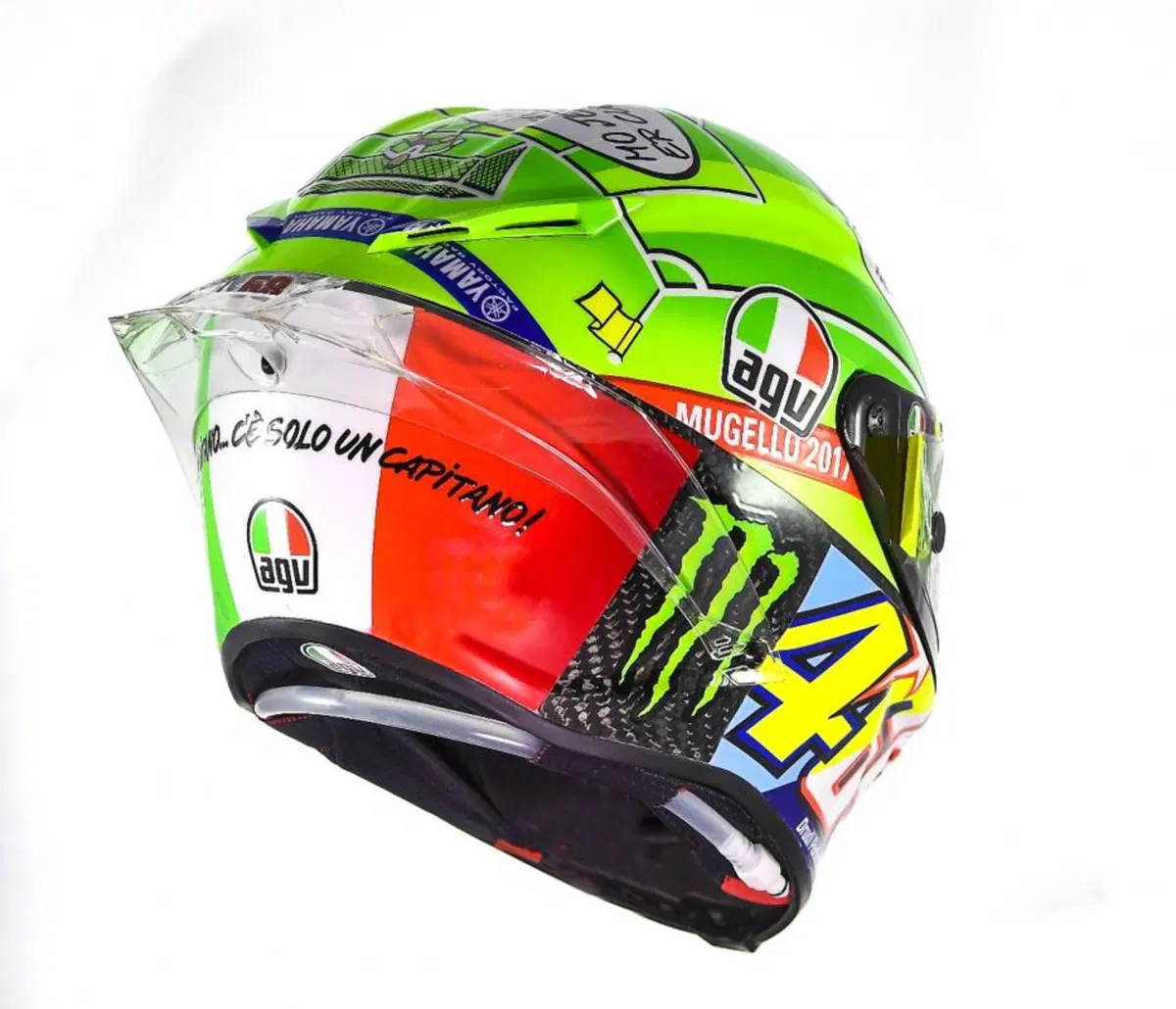 Il casco speciale di Rossi: 'C'è solo un capitano' (12)