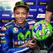 Il casco speciale di Rossi: C'è solo un capitano