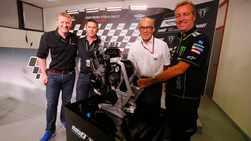 Moto2: motore Triumph dal 2019 