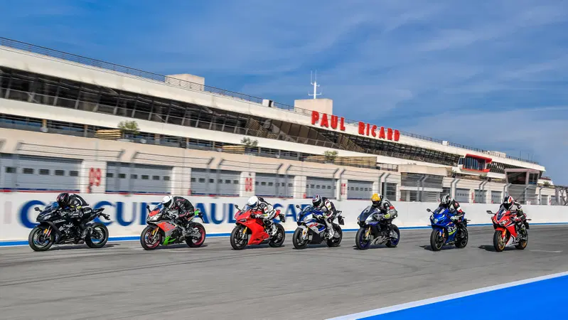 Comparativa Supersportive 2017 al Paul Ricard