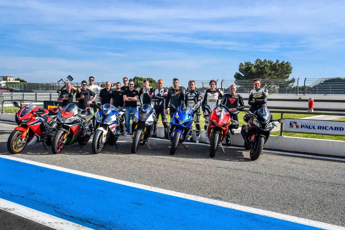 Comparativa Supersportive 2017 al Paul Ricard