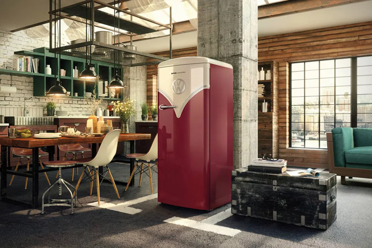 Frigo Volkswagen T1, per una cucina in salsa hippie (2)
