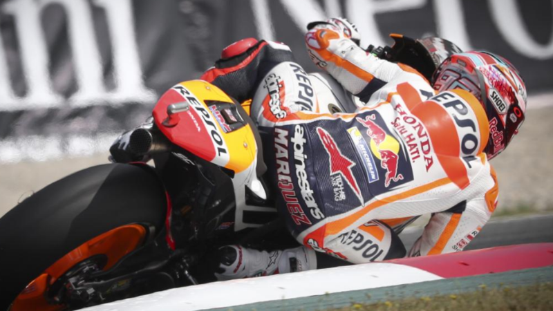 MotoGP 2017. Marquez &egrave; il pi&ugrave; veloce nelle FP1 del GP di Catalunya