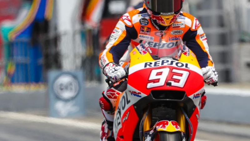 MotoGP 2017. M&aacute;rquez domina nelle prove del GP di Catalunya