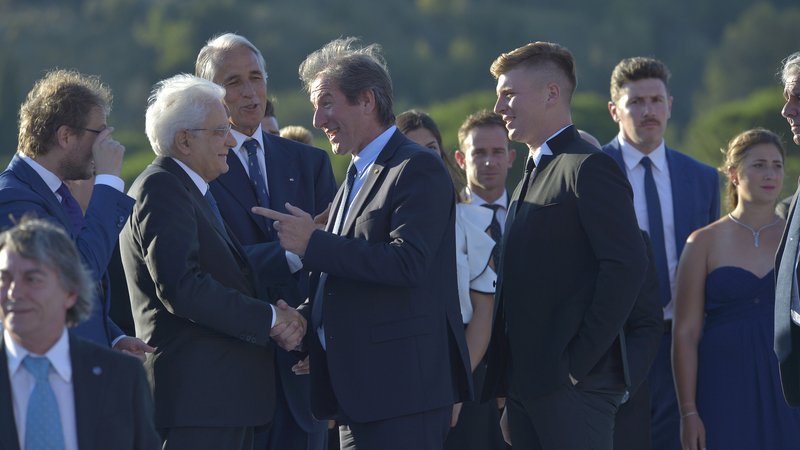 Il Presidente Copioli e Redondi incontrano Mattarella
