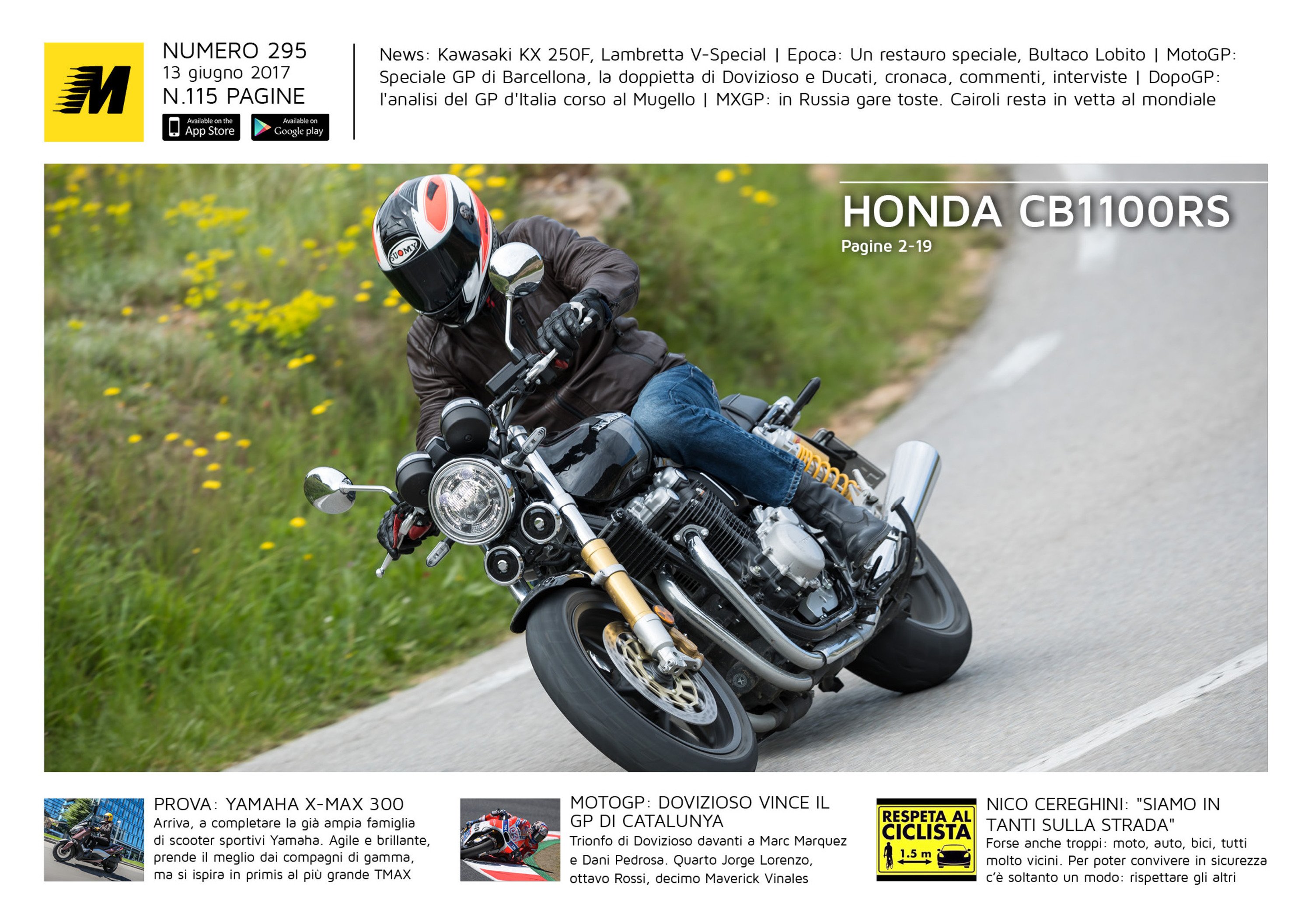 Magazine n&deg; 295, scarica e leggi il meglio di Moto.it 