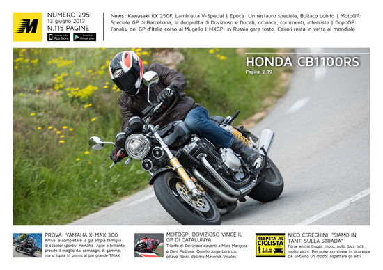 Magazine n° 295, scarica e leggi il meglio di Moto.it 