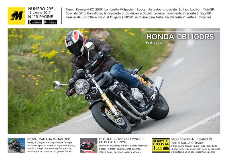 Magazine n&deg; 295, scarica e leggi il meglio di Moto.it 