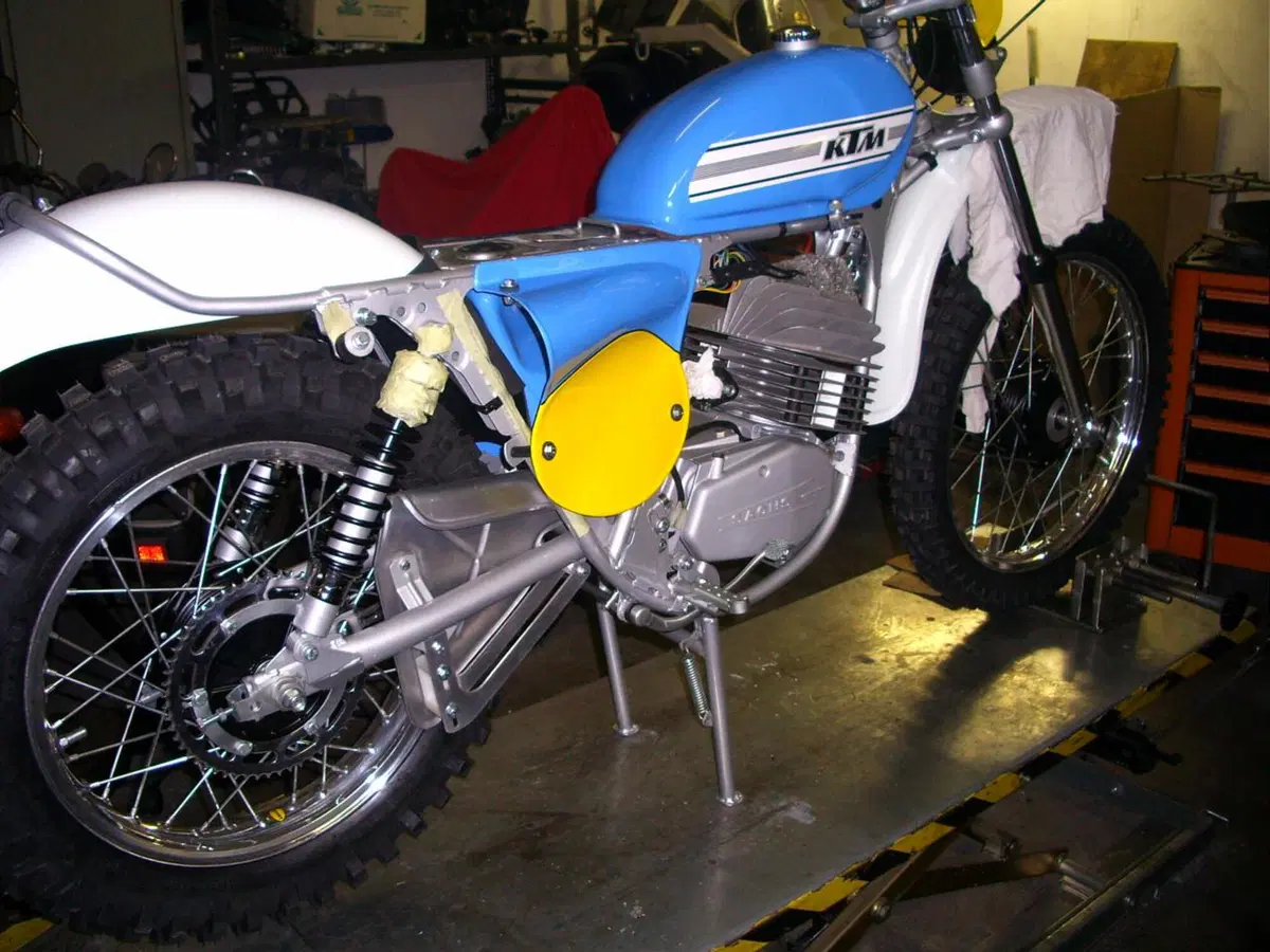 Restaurando, decima puntata: KTM 125 GS 1974 (79)