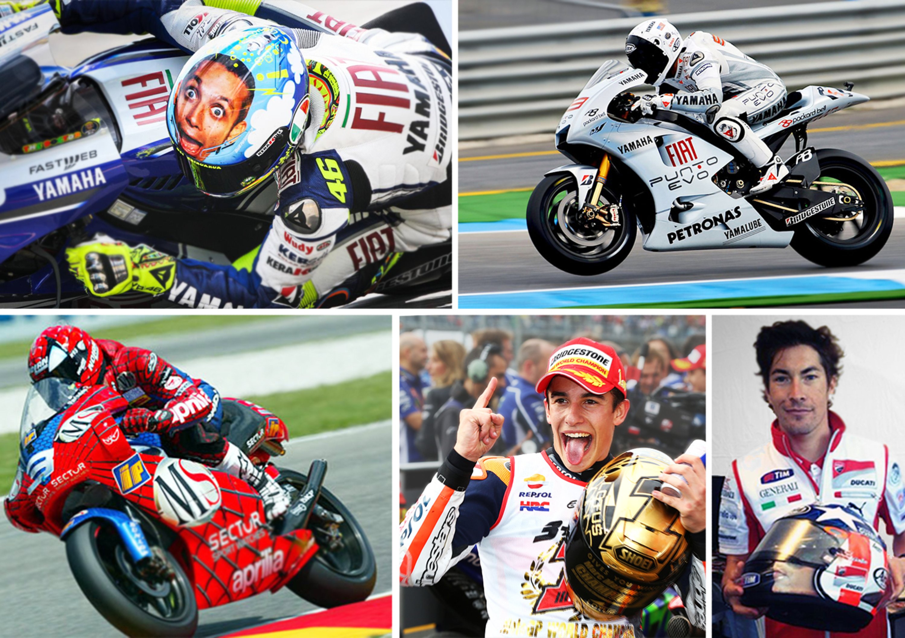 I 5 caschi pi&ugrave; &quot;speciali&quot; della MotoGP