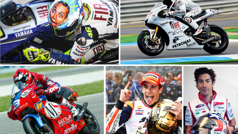 I 5 caschi pi&ugrave; &quot;speciali&quot; della MotoGP