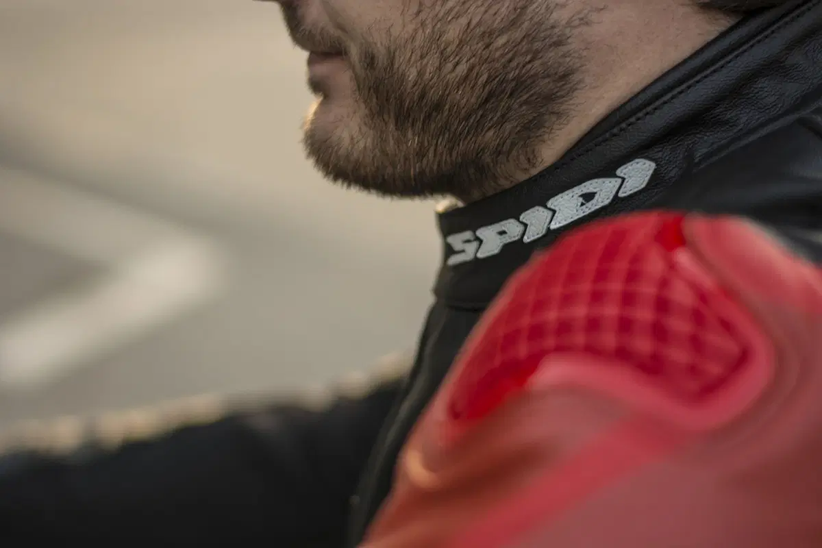 Giacca in pelle Spidi Super-R