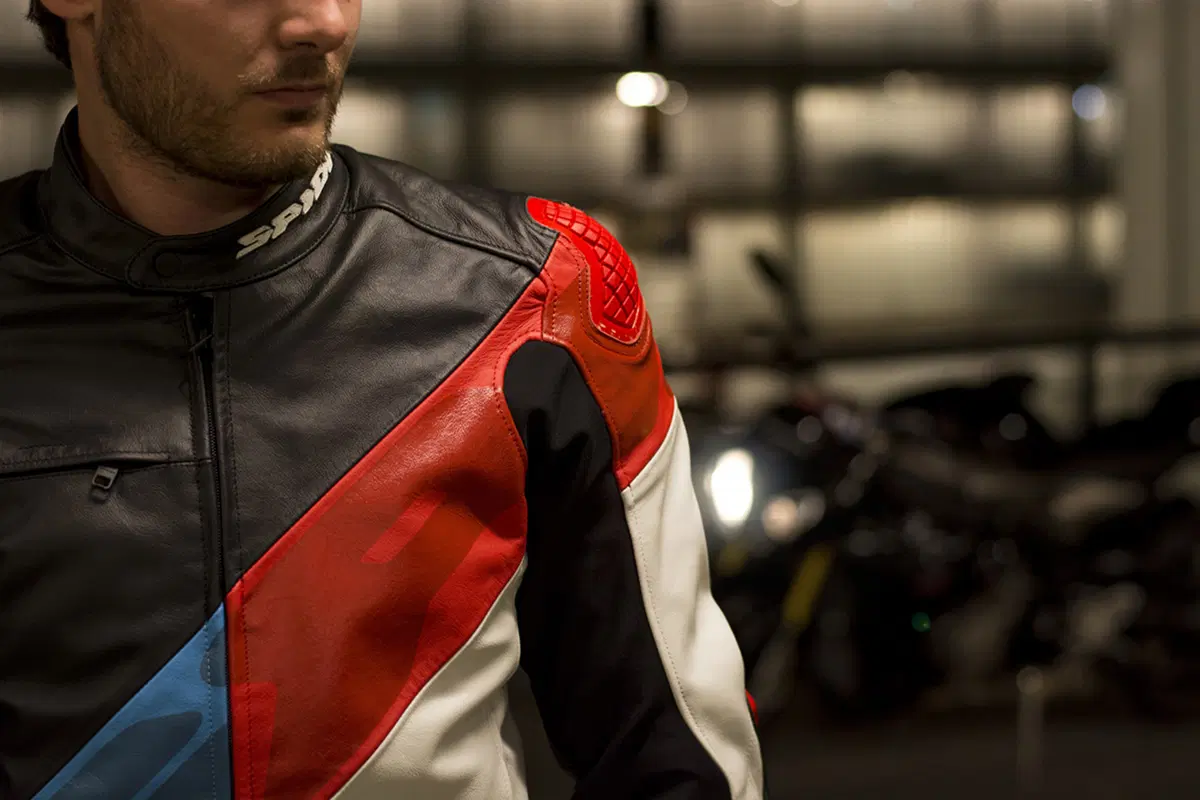 Giacca in pelle Spidi Super-R (5)