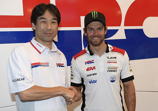 Crutchlow rinnova con Honda LCR per altri due anni