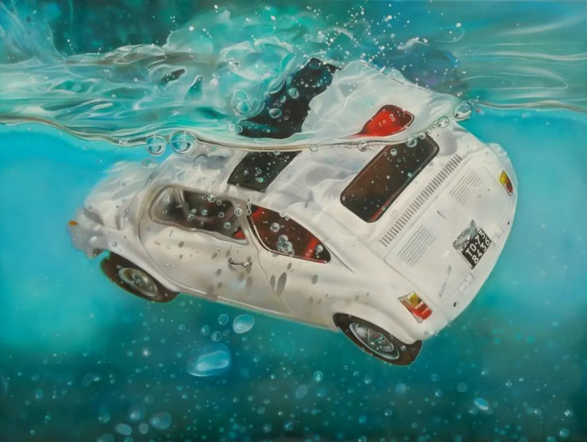Dive or drive, quando i motori incontrano l'arte (3)