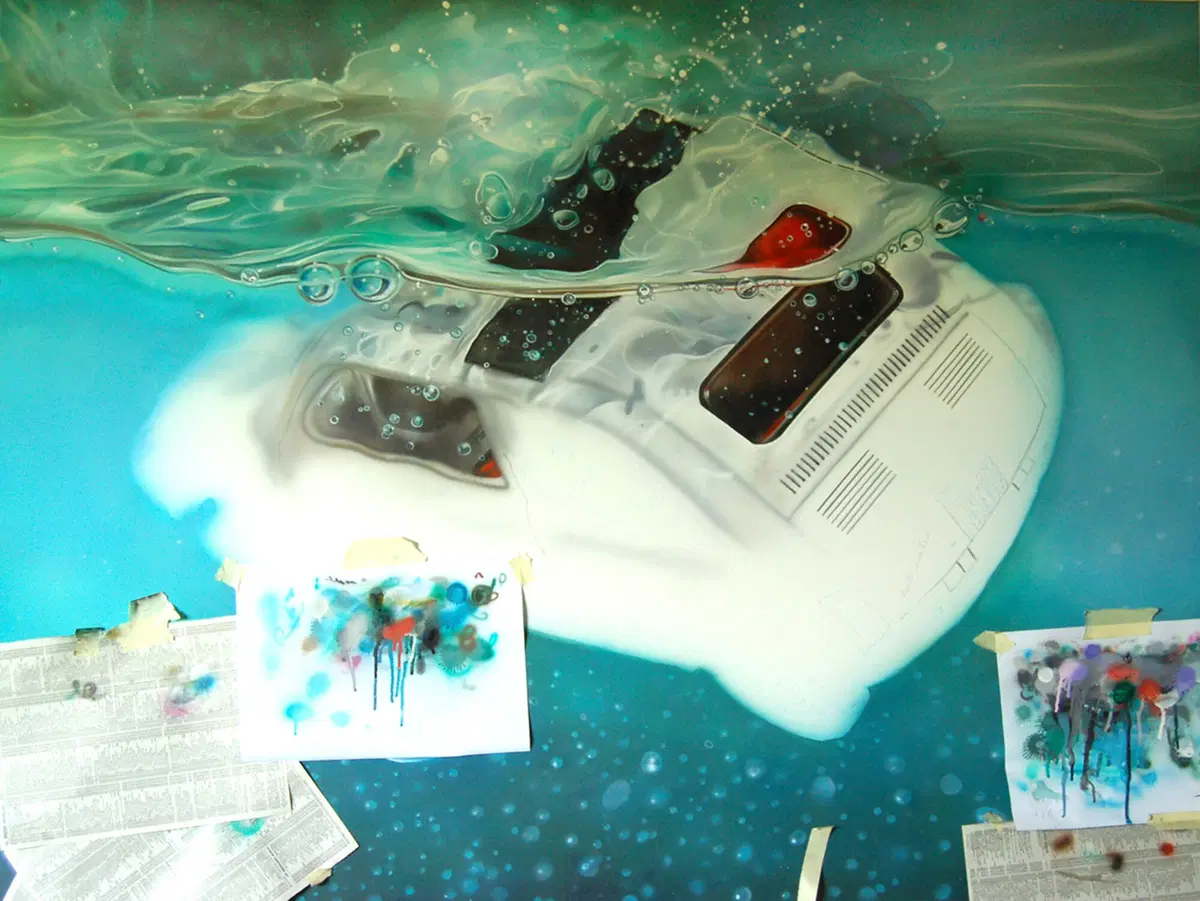 Dive or drive, quando i motori incontrano l'arte (4)