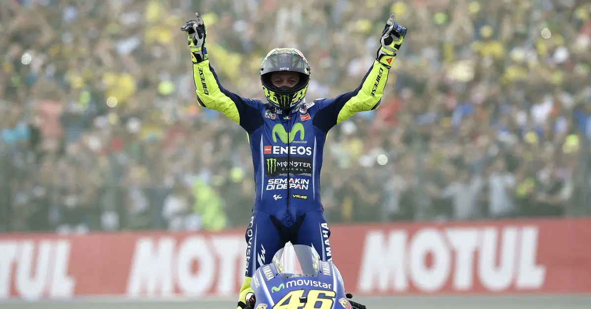 MotoGP 2017. Rossi: "Che bello vincere anche nel 2017"