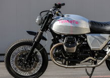 Tomoto, la Guzzi special di Tom Dixon e Stefano Venier