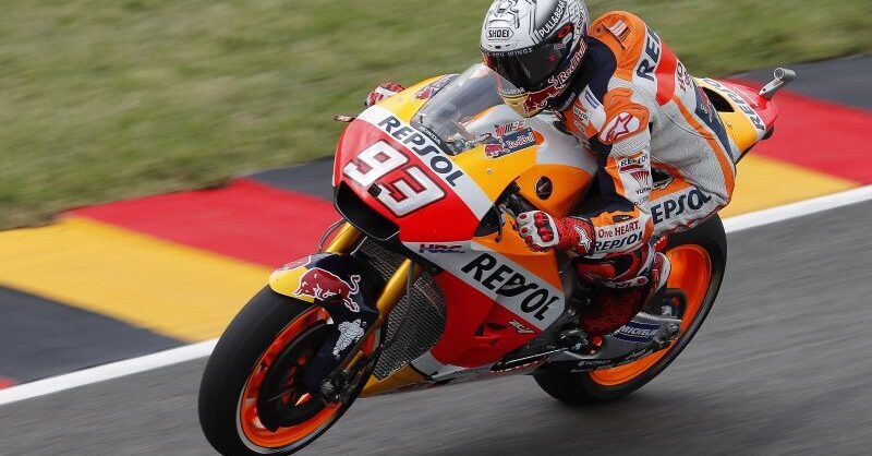 MotoGP 2017. Marquez si aggiudica le FP3 in Germania