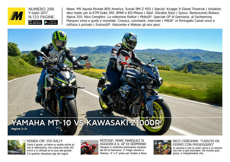 Magazine n&deg; 298, scarica e leggi il meglio di Moto.it 