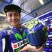 MotoGP 2015. Rossi braccato dagli squali nel casco speciale per Misano