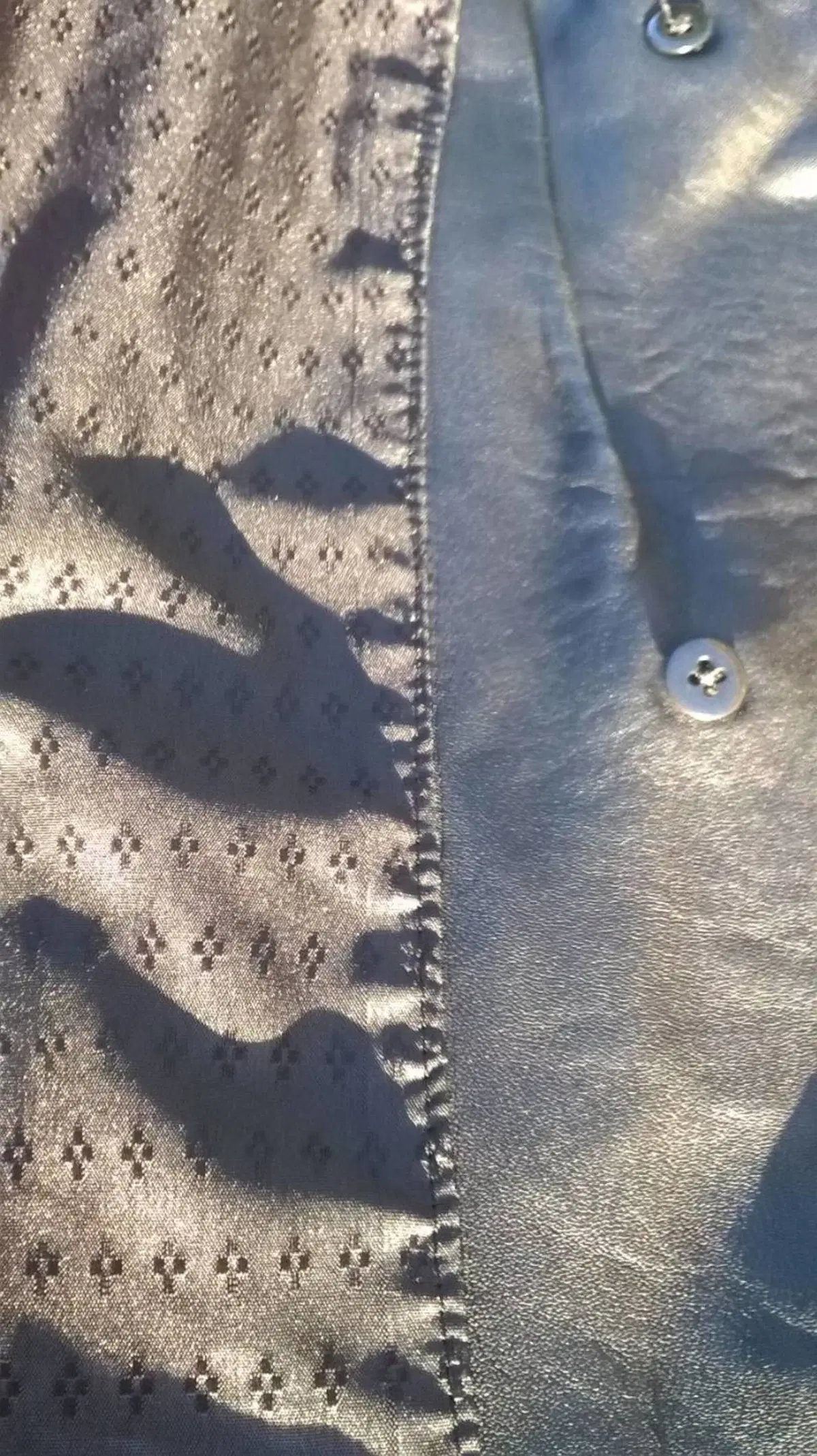 Giacca Donna Pelle Nera Artigianale (11)