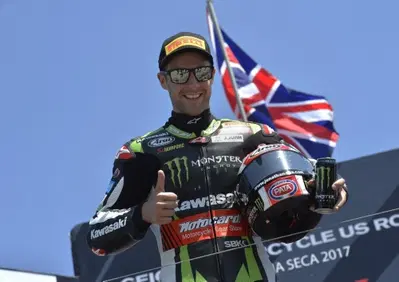 SBK 2017.  Rea vince Gara2 a Laguna Seca